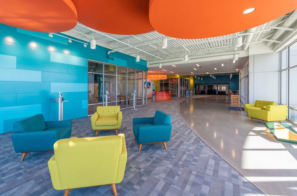 Children’s Ministry Addition Adds Vibrant Hues to Texas Church