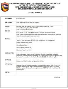 CalFire Listing – AWP preview