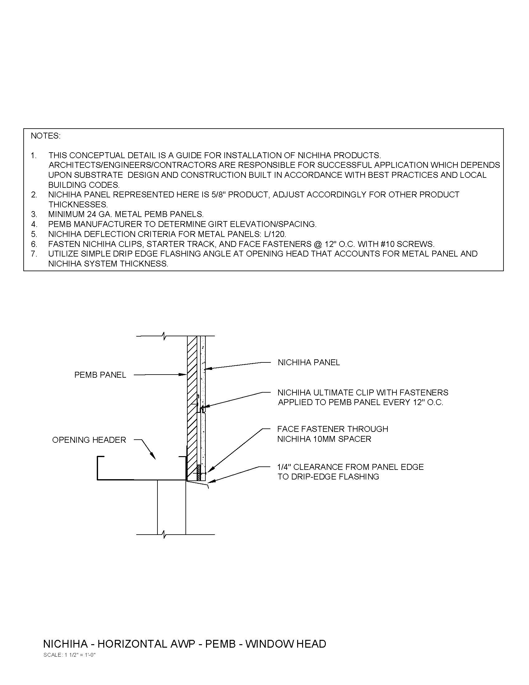 Architectural Wall Panel – PEMB – Opening Head