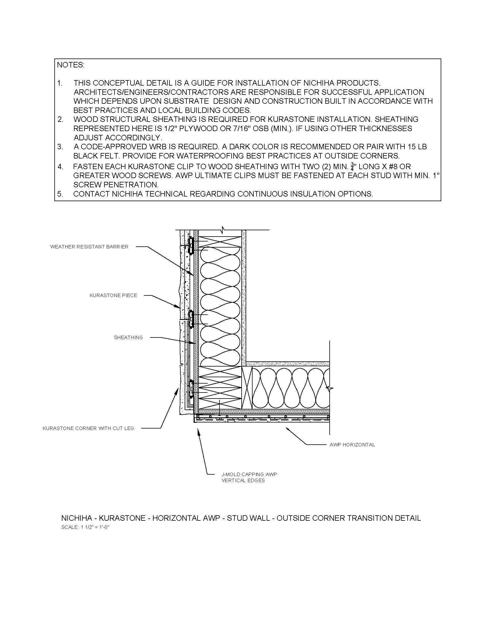 KuraStone – AWP – Outside Corner Transition