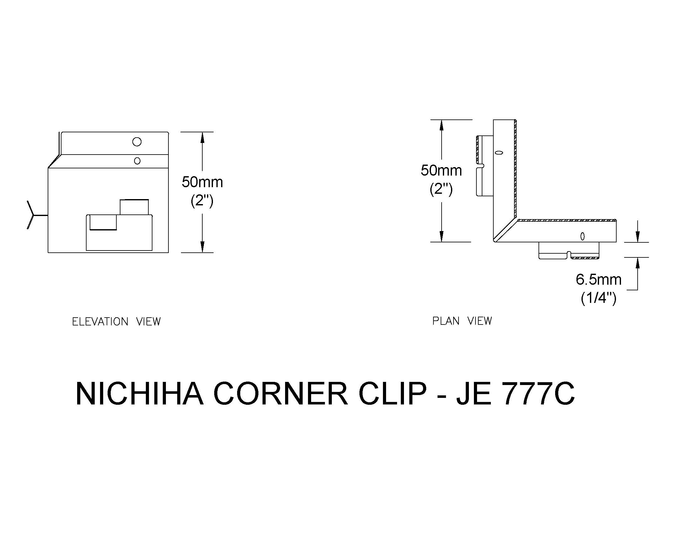 Corner Clip – JE 777C/787C