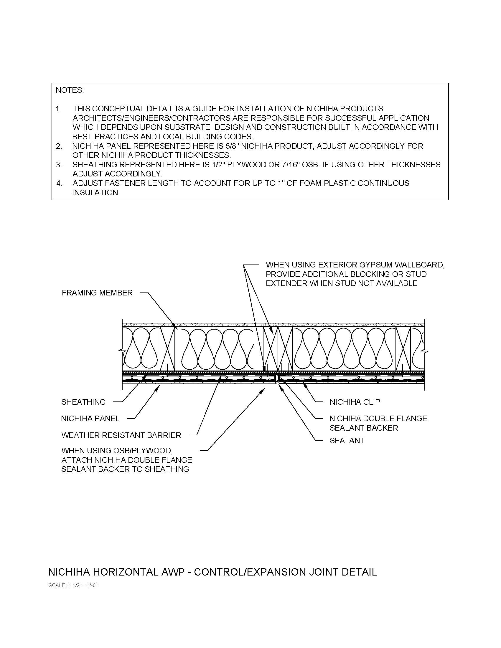 Architectural Wall Panel – Expansion Joint